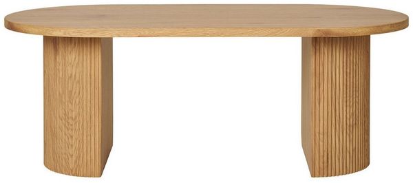 tinkaro Couchtisch Boavista MDF, Dekorpapier Natur (Einzelartikel, 1-St)