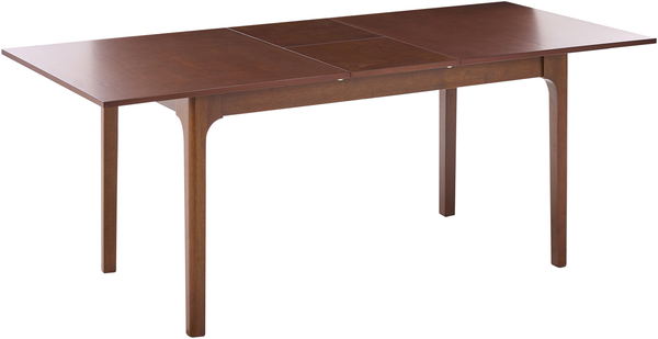 Ausziehbarer Esstisch DELMAS Dunkle Esche 160 200 cm 90 cm