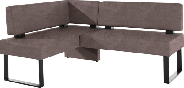 Home affaire Eckbank Oliver mit Metallgestell, Küchenbank, verschiedene Bezüge Cord Esszimmerbank OTTOs Choice Bild 5