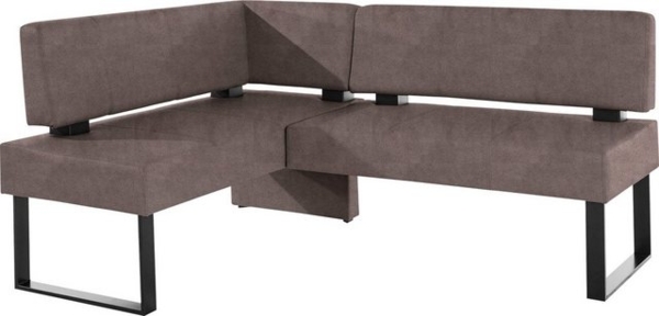 Home affaire Eckbank Oliver mit Metallgestell, Küchenbank, verschiedene Bezüge Cord Esszimmerbank OTTOs Choice Bild 4