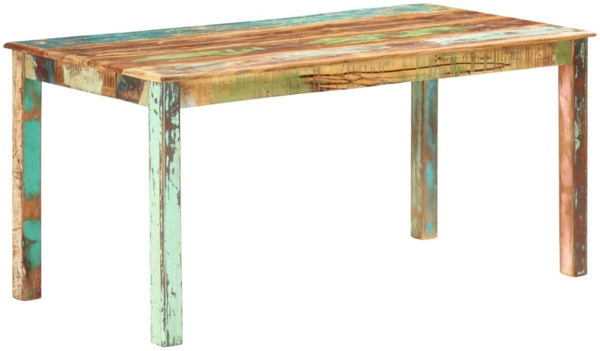 vidaXL Esstisch Altholz Massiv 160x80x76 cm 285931