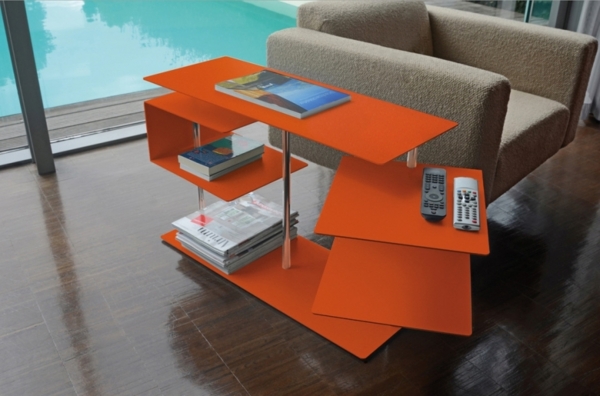 Beistelltisch X-Centric Table 2 : Orange