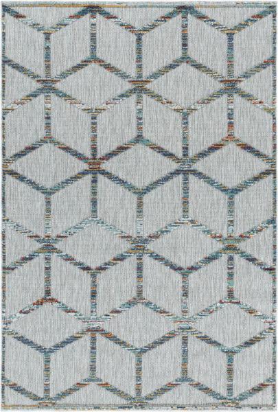 Outdoor Teppich Beatrice Läufer - 80x250 cm - Multicolor