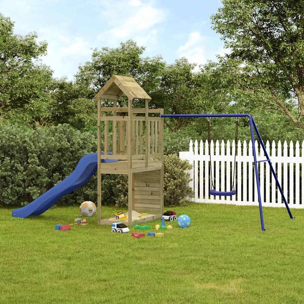 vidaXL Spielturm Imprägniertes Kiefernholz 3155905