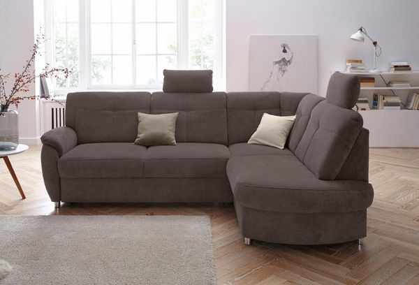 sit&more Ecksofa Sonoma L-Form, wahlweise mit Bettfunktion und Bettkasten