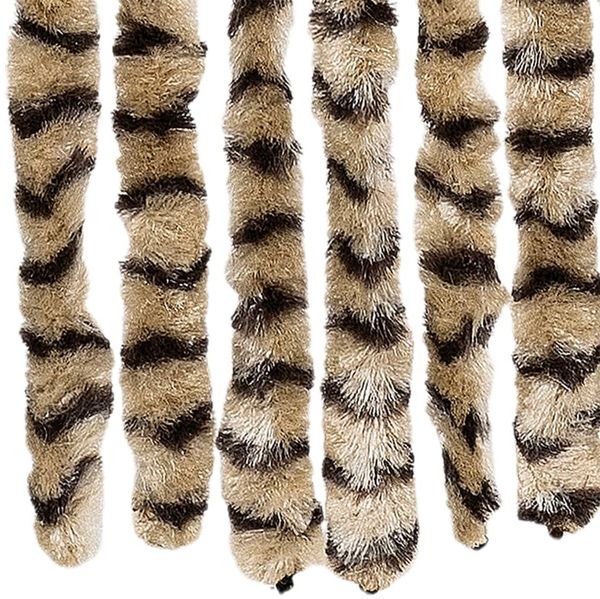 vidaXL Fliegenvorhang Beige und Braun 100x200 cm Chenille 377389 Bild 6