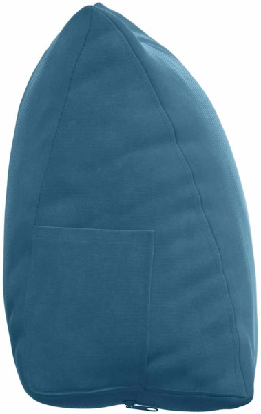 vidaXL Rückenkissen Blau 45 x 20 x 35 cm Cordstoff 42015018 Bild 6