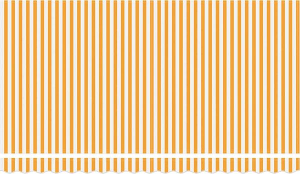 vidaXL Markisenersatzstoff Gelb und Weiß 4 x 2 m Polyester 42000403 Bild 5