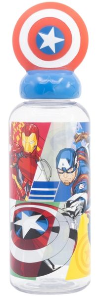 Avengers Captain America Trinkflasche 3D Ecozen Flasche für Kinder 560 ml