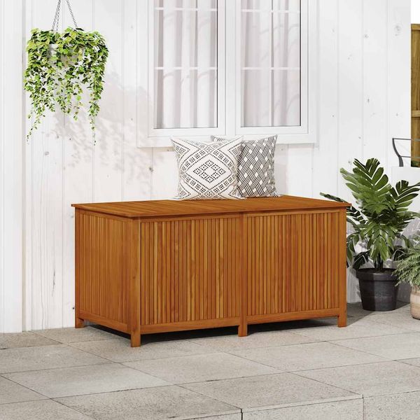vidaXL Garten-Aufbewahrungsbox 150x80x75 cm Massivholz Akazie 316501