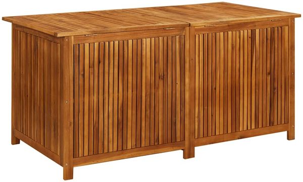vidaXL Garten-Aufbewahrungsbox 150x80x75 cm Massivholz Akazie 316501 Bild 6