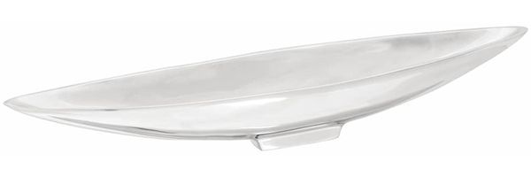 vidaXL Obstkorb Silber 53 x 9 x 10 cm Aluminium 42000159