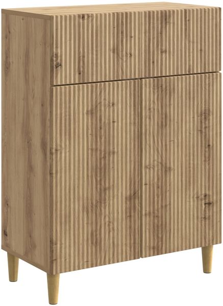 vidaXL Sideboard Artisan-Eiche 66 x 34,5 x 90 cm Holzwerkstoff 894644