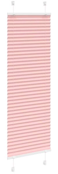 vidaXL Plissee Rosa 45x100 cm Stoffbreite 44,4 cm Polyester 4015421 Bild 3