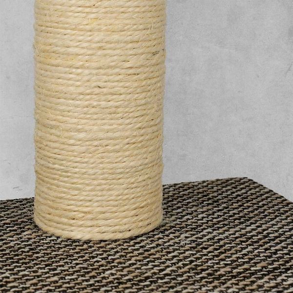 Lantelme Kratzbaum Sisalseil für Katzen Kratzbäume Sisal Seil Leine Naturprodukt, Längen wählbar