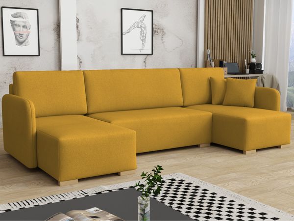 Wohnlandschaft Colzyr U (Farbe: Velo 626)