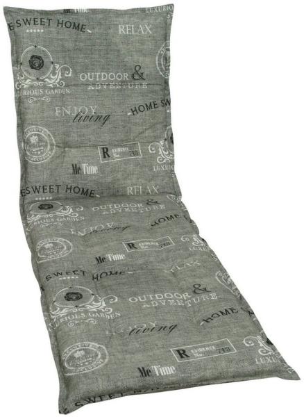 GO-DE Liegenauflage 190 x 60 x 6 cm grau