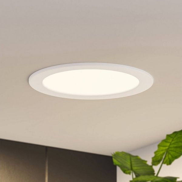 Prios Deckenleuchte Cadance, Nicht enthalten, 1 x 18 W LED, Farbwechsel warmweiß / tageslicht