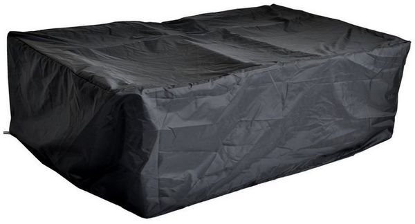 Melko Gartenmöbel-Schutzhülle Gartenmöbel Schutzhülle Abdeckung Schwarz 160x120x74 CM Abdeckung (Stück, 1-St, Plane), 100% Polyethylengewebe