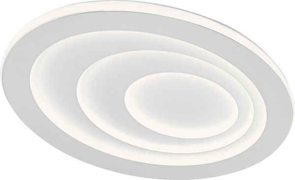 Osram LED Deckenleuchte Orbis Spiral Oval weiß Ø 49 cm 37 W warmweiß