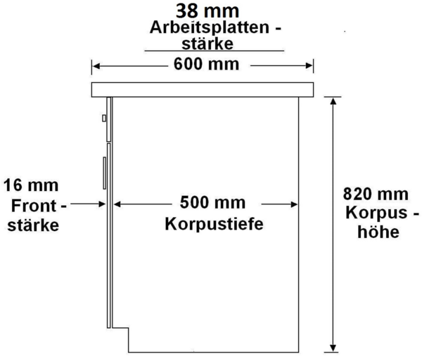 Küche Artisan Cappuccino 230 + 120 Küchenzeile Hochglanz Küchenblock Einbauküche Bild 7