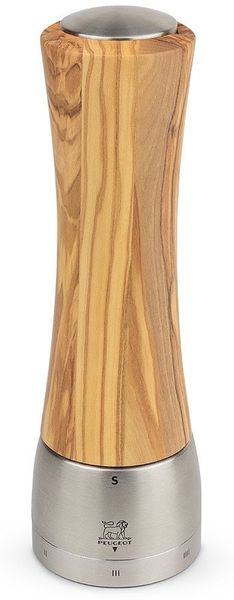 Peugeot Daman Madras Olive U-Select Salzmühle 21 cm Olivenholz