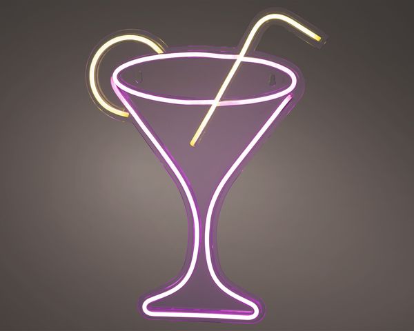 LED Neon Cocktailglas NEON