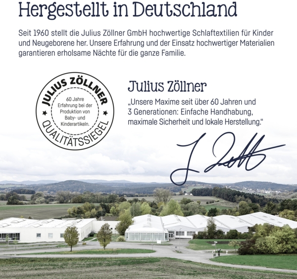 Julius Zöllner Krabbeldecke Musselin, 100% Musselin-Baumwolle / Füllung: Vlies aus 100% Polyester sand, 95/135 Bild 7