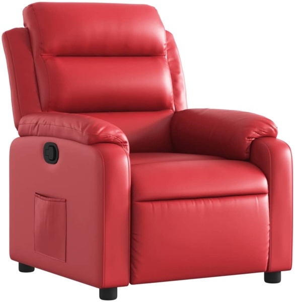 vidaXL Relaxsessel Rot Kunstleder 373491