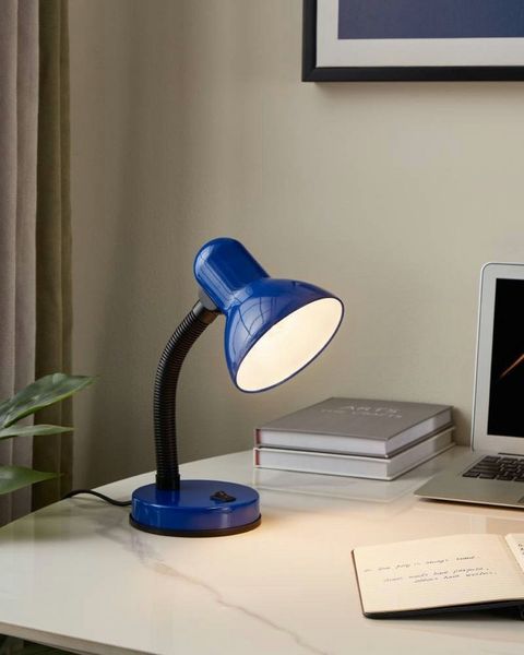 Eglo TISCHLEUCHTE E27 MODELL BASIC (9232 BLAU-MAT 25G515)