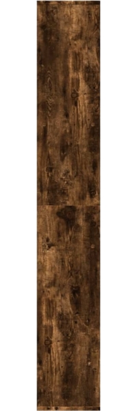 vidaXL Raumteiler-Bücherregal Räuchereiche 67x25x161,5cm Holzwerkstoff 858079 Bild 5