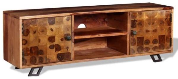 VidaXL TV-Schrank Massivholz Palisander 120x30x40 cm 243965