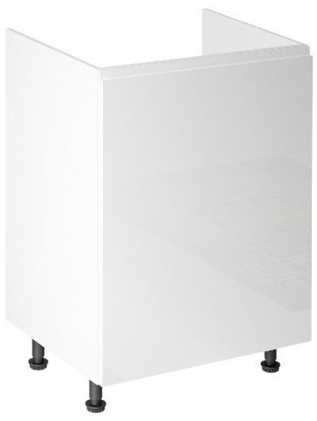 ROYAL24_MARKT Spülenunterschrank - Optimale Raumnutzung mit fließendem Spülendesign (Spülenunterschrank, 1-St, Velmora - D60Z-R) Top Qualität - Modernes Design - Feinste Materialien.
