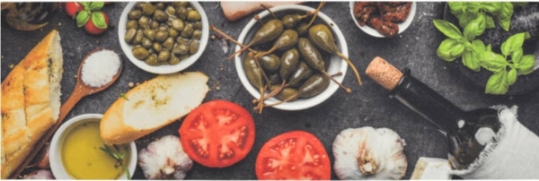 vidaXL Küchenteppich Waschbar Wein & Essen 60x180 cm Samt 136553