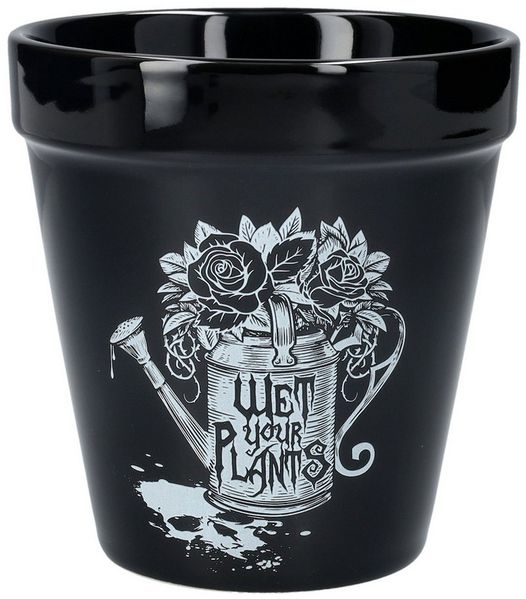 Figuren Shop GmbH Blumentopf Blumentopf Gothic - Wet Your Plants - Alchemy England Dekotopf Deko