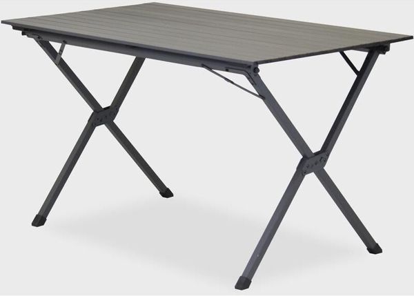 Portal HAWAII Camping Falttisch Gartentisch 120x70cm faltbar grau