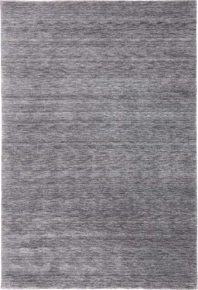 Gabbeh Teppich - Softy - Uni 250 x 200 cm - grau