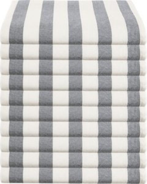 REDBEST Geschirrtuch Geschirrtuch 10er-Pack, Baumwolle Streifen Bild 5