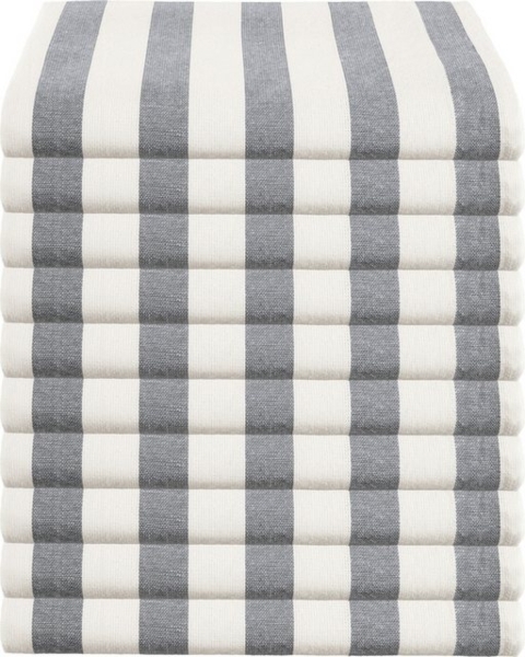 REDBEST Geschirrtuch Geschirrtuch 10er-Pack, Baumwolle Streifen Bild 3