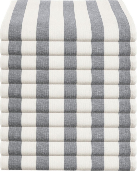 REDBEST Geschirrtuch Geschirrtuch 10er-Pack, Baumwolle Streifen Bild 1