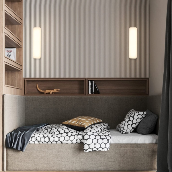 ZMH Deckenlampe LED Deckenleuchte Küche - 20cm Tageslicht Decke Weiß Küchenlampe Lang 13W Flurlampe Innen Kellerlampe 4000K Neutralweiß Tageslichtlampe für Flur Keller Garage Büro Schlafzimmer Bild 6