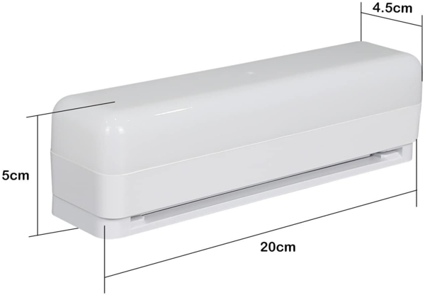 ZMH Deckenlampe LED Deckenleuchte Küche - 20cm Tageslicht Decke Weiß Küchenlampe Lang 13W Flurlampe Innen Kellerlampe 4000K Neutralweiß Tageslichtlampe für Flur Keller Garage Büro Schlafzimmer Bild 4