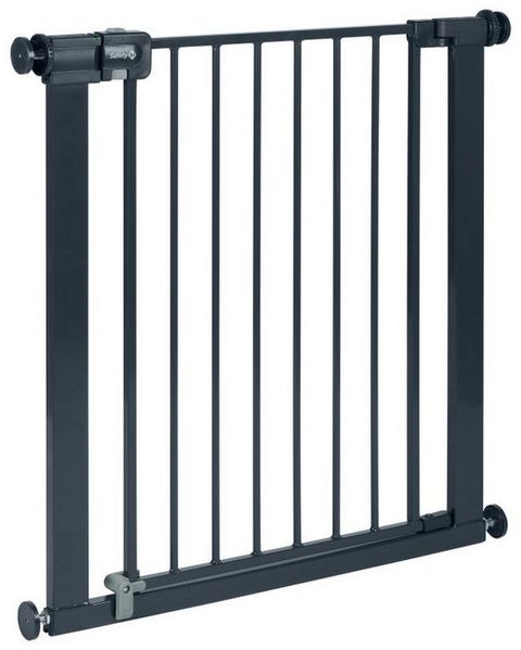 Safety 1st 'Quick Close ST' Treppenschutzgitter, für Türbreiten 73 - 80 cm, Klemmbefestigung, Schwarz