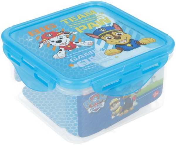 Paw Patrol Lunchbox – Quadratischer Brotdose Behälter 730 ml für Kinder