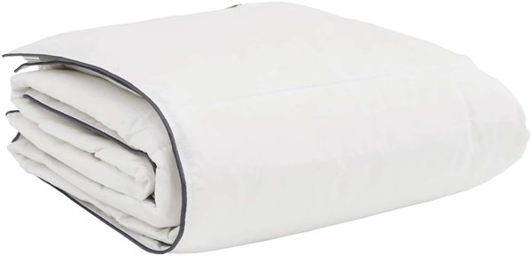 vidaXL Winterbettdecke mit Kissen 2 pcs Weiß Daunenfeder 3376174 Bild 4