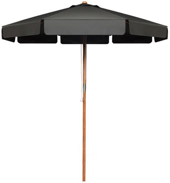 KOMFOTTEU Sonnenschirm Knickbarer Gartenschirm, Ø 300 cm