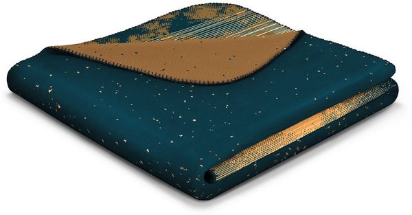 Wohndecke Wohndecke Cosmos, Biederlack, 150 x 200, mit Zierstich