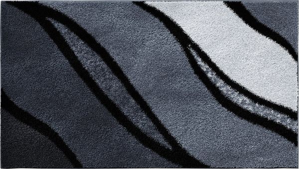 Grund Badematte Belize, Badvorleger, Badezimmer Teppich, sehr weich, Höhe 20 mm, rutschhemmend beschichtet, fußbodenheizungsgeeignet, schnell trocknend, Polyacryl, rechteckig, weiche Haptik, auch als 3 teiliges Set erhältlich, Made in Europe