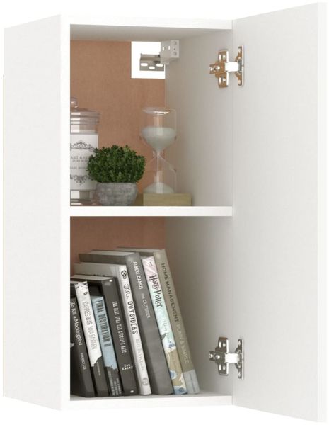 vidaXL 4-tlg. TV-Schrank-Set Weiß Spanplatte [3074453] Bild 6