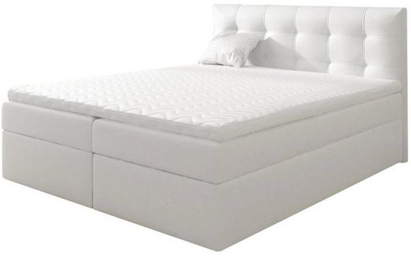 Beautysofa Boxspringbett TOPIQ mit Bettkasten (Bett für Schlafzimmer), mit 2x Bettkästen, Federkernmatratze Bild 4